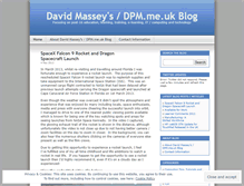 Tablet Screenshot of dpmassey.wordpress.com