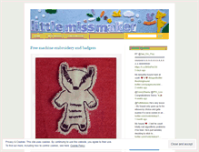 Tablet Screenshot of littlemissmaker.wordpress.com