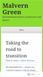 Mobile Screenshot of malverngreen.wordpress.com