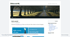 Desktop Screenshot of oldscout1967.wordpress.com