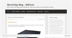 Desktop Screenshot of movietips.wordpress.com