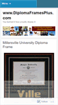 Mobile Screenshot of diplomaframing.wordpress.com