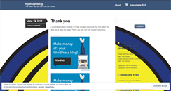 Desktop Screenshot of myinsightblog.wordpress.com