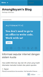 Mobile Screenshot of amang9ayam.wordpress.com