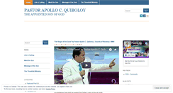 Desktop Screenshot of pastoracq.wordpress.com
