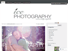 Tablet Screenshot of icephotographyart.wordpress.com