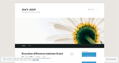 Desktop Screenshot of joeengalan.wordpress.com