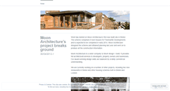 Desktop Screenshot of moondesignandbuild.wordpress.com