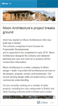 Mobile Screenshot of moondesignandbuild.wordpress.com