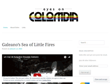 Tablet Screenshot of eyesoncolombia.wordpress.com