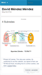 Mobile Screenshot of dmendezm.wordpress.com