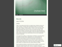 Tablet Screenshot of circunloquioexpress.wordpress.com