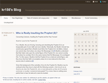Tablet Screenshot of kr156.wordpress.com