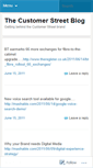 Mobile Screenshot of customerstreet.wordpress.com