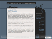 Tablet Screenshot of mibypassgastrico.wordpress.com