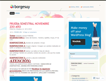 Tablet Screenshot of borgesuy.wordpress.com