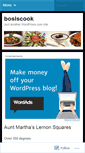 Mobile Screenshot of bosiscook.wordpress.com