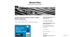 Desktop Screenshot of biocharkilns.wordpress.com