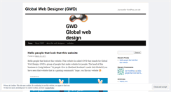 Desktop Screenshot of gwdglobal.wordpress.com