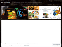 Tablet Screenshot of kollamfest.wordpress.com