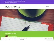 Tablet Screenshot of poetrytales.wordpress.com
