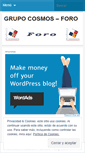 Mobile Screenshot of grupocosmosforo.wordpress.com