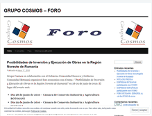 Tablet Screenshot of grupocosmosforo.wordpress.com