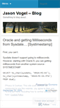 Mobile Screenshot of jasonvogel.wordpress.com