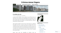 Desktop Screenshot of cronicasdumasviagens.wordpress.com