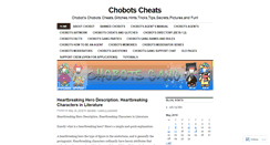 Desktop Screenshot of chobotcheats.wordpress.com