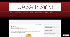 Desktop Screenshot of casapisani.wordpress.com