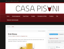 Tablet Screenshot of casapisani.wordpress.com