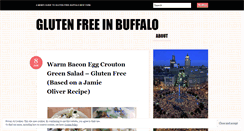 Desktop Screenshot of glutenfreebuffalo.wordpress.com