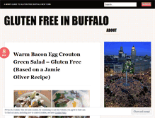 Tablet Screenshot of glutenfreebuffalo.wordpress.com