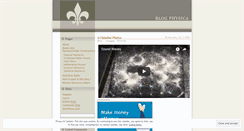Desktop Screenshot of blogphysica.wordpress.com