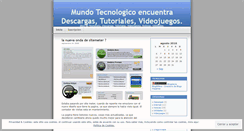 Desktop Screenshot of mundotecnologico86.wordpress.com