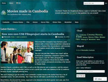 Tablet Screenshot of cambodiafilm.wordpress.com