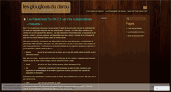 Desktop Screenshot of ledarou.wordpress.com