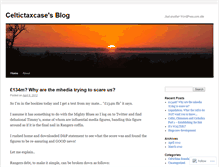 Tablet Screenshot of celtictaxcase.wordpress.com