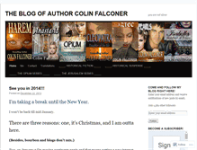 Tablet Screenshot of colinfalconer.wordpress.com