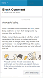 Mobile Screenshot of blockcomment.wordpress.com