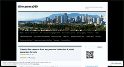 Desktop Screenshot of filmcamera999.wordpress.com