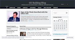 Desktop Screenshot of gubulldogblog.wordpress.com