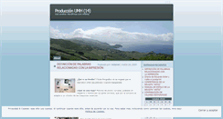 Desktop Screenshot of produccionumh14.wordpress.com