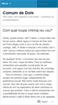 Mobile Screenshot of comumde2.wordpress.com
