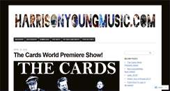 Desktop Screenshot of harrisonyoungmusic.wordpress.com