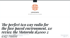Desktop Screenshot of lorieewpa.wordpress.com