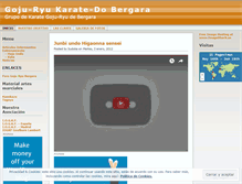 Tablet Screenshot of gojuryubergara.wordpress.com