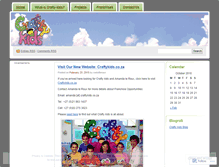 Tablet Screenshot of craftykidsblog.wordpress.com