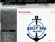 Tablet Screenshot of deepsixphotography.wordpress.com